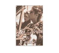 HUYTRGRBRT Thelma And Louise Poster mural décoratif sur toile pour salon, 30 x 45 cm, style sans cadre
