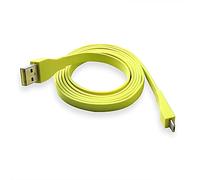 Huyun Câble micro USB pour haut-parleur Bluetooth Logitech Ultimate Ears UE Boom jaune