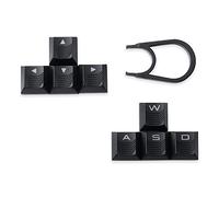 HUYUN Touches de rechange pour clavier de gaming Cherry 2.0/5.0/6.0/9.0 - Texture tactile-tactile - Noir