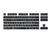HUYUN Un Ensemble Complet de 87 Touches de Rechange pour Clavier de Jeu mécanique Logit G813/G815/G913/G915 TKL RVB (Noir 87 Touches)