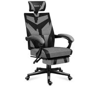 Huzaro Combat 5.0 Siège de jeu sur PC Siège respirant Noir et Gris