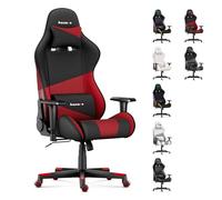 huzaro Force 6.2 | Chaise Gamer | Tissu HD | Jusqu'à 130 kg | Réglable en Hauteur | Appuie-tête | Ergonomique | PC Gaming | Siege Bureau | Rouge