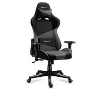 huzaro Force 6.2 Gris | Chaise Gamer | Tissu HD | Jusqu'à 130 kg | Réglable en Hauteur | Appuie-tête | Ergonomique | PC Gaming | Siege Bureau