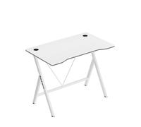 huzaro Hero 1.4, Bureau PC Gaming, 100 x 50 cm, Poste Gamer, Blanc | Design Ergonomique, Panneau MDF Structure Carbon, Construction Solide