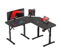 huzaro Hero 7.3, Bureau Gaming d’Angle réglable 56-79 cm, Charge 100 kg
