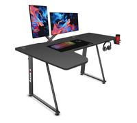 huzaro Hero 7.7 Bureau d'angle PC Gamer | Plateau Forme L en Carbone | Design Ergonomique | Construction Solide | Style Moderne | Crochet Casque | Porte Goblet