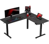 huzaro Hero 9.5, Bureau d'angle électrique, Assis, Debout, Noir