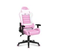 HUZARO Ranger 6.0 Pink Chaise Gaming Fauteuil Gamer de Jeu Ergonomique Hauteur Réglable Pivotant Support Lombaire Inclinable