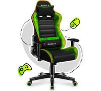 HUZARO Ranger 6.0 Pixel mesh Chaise Gaming Fauteuil Gamer de Jeu Ergonomique Hauteur Réglable Pivotant Support Lombaire Inclinable