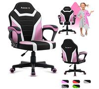 huzaro Ranger 1.0 | Chaise Gaming | Fauteuil pour Enfants | Gamer de Jeu | Design Ergonomique | Hauteur réglable 80mm | Accoudoirs Moelleux | Tissu Respirant | Rose
