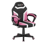 huzaro Ranger Mesh Chaise Gaming Ergonomique pour Enfant, Chaise de Bureau Enfant Respirante avec accoudoirs, Hauteur réglable 6 cm, Soutien du Dos, idéale pour Enfants 80-150 cm, siège Stable Rose