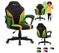 huzaro Ranger Mesh Chaise Gaming Ergonomique pour Enfant, Chaise de Bureau Enfant Respirante avec accoudoirs, Hauteur réglable 6 cm, Soutien du Dos, idéale pour Enfants 80-150 cm, siège Stable Pixel