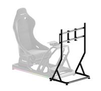 huzaro Speed 9.1 | Simracing Support TV pour Moniteur | VESA 75 x 75, 100 x 100, 200 x 100, 200 x 200, 300 x 200, 400 x 200 mm | pour 32 à 55 Pouces | Jusqu'à 50 kg | Réglable en Hauteur | Noir