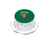Huzzah A Slice of Valor Frog Knight Pizza Gamer PopSockets PopGrip pour MagSafe