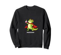 Huzzah Dragon Alchemist Funny Potion Meme Novelty Quote Sweatshirt