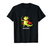 Huzzah Dragon Alchemist Funny Potion Meme Novelty Quote T-Shirt