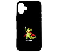 Huzzah Dragon Assassin Funny Blade Meme Novelty Quote Pun Coque pour iPhone 16 Plus