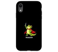Huzzah Dragon Assassin Funny Blade Meme Novelty Quote Pun Coque pour iPhone XR