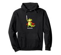 Huzzah Dragon Knight Funny Sword Meme Novelty Humor Quote Sweat à Capuche