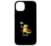 Huzzah Dragon Templar Funny Hammer Meme Novelty Quote Coque pour iPhone 14 Plus