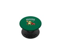 Huzzah Feast for a King Frog Knight Burger Gamer Snacks PopSockets PopGrip Adhésif