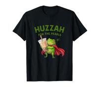 Huzzah for The Pearls Grand Boba Boba Tea Drinker Medieval T-Shirt