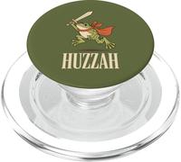 Huzzah Frog Knight Épée médiévale Histoire Ren Faire Jousting PopSockets PopGrip pour MagSafe
