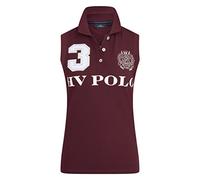 Polo d'équitation sans manches femme HV Polo Favouritas Rouge M