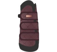 HV Polo Guêtres de dressage HVPCecile dark berry avec fourrure synthétique, Taille:Cob
