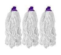 HV - Recharge pour Balai à Franges - Set 3 - Blanc - Made in Spain - 180 GR