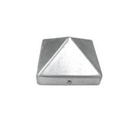 HV4326 Capuchon de plot pyramide Alu 90 x 90 mm