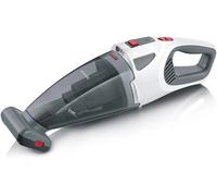 SEVERIN Aspirateur à main sans sac, Aspirateur sans fil avec brosse rotative, Fonction Aspirateur eau et poussière, Aspirateur de table à éclairage LED, 30 min d'autonomie, HV 7146