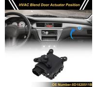 Hvac Actuateur De Porte De Mélange De Chauffage De Remplacement Pour Volkswagen Passat 1996-2000 A/c Actuateur De Chauffage No.8D1820511B Actuateur De Porte D'Air Plastique Noir