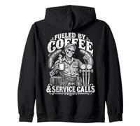 HVAC alimenté par l'humour du café et des appels de Service Sweat à Capuche