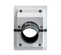 HVAC - Couvercle de passage de paroi de ligne - Couverture de conduite de réfrigérant - Gaine de protection pour la pose de systèmes de pompe à chaleur - Climatisation - Installateurs