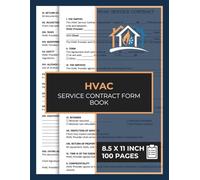 HVAC Service Contract Form Book:: Legal Templates for Service Agreements, Maintenance, and Repairs | For HVAC Contractors | 50 Forms