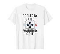 HVAC Techs Keep It Cool - Expert en refroidissement, citation. T-Shirt