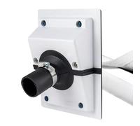 HVAC Traversée de paroi pour conduites de réfrigérant, tuyau de climatisation, couvercle de protection, manchon de protection pour climatisation, tuyaux de climatisation, passages de extérieurs