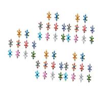 HVBIHRJIP Alliage gecko ornements numéro de perles anneaux badge voiture bracelet crêpe lonyards wild key ours crochets kit accessoires chanceux