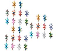 HVBIHRJIP Alliage gecko ornements numéro de perles anneaux badge voiture bracelet crêpe lonyards wild key ours crochets kit accessoires chanceux
