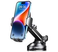 HVCRJY Meilleur 2025 Support Telephone Voiture pour VW Passat Variant Typ B6/3C AB Bj.2005-2010, Aspiration Militaire avec Clip à Ressort Réglable Rotatif à 360° Ultrastable