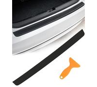 HVCRJY Protection Seuil de Coffre Carbone adapté pour BMW 3er E90 E91 M-Tech 2005-2008, Film Protecteur de Pare-Chocs, Ultra-résistant et Autocollant, Bande Design