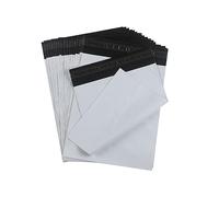 HVDHYY 40 * 60cm Enveloppe Plastique Expedition Grand Pochette Colis VintedAuto-adhésif Emballage Envoie Blanc Sacs d'expédition Polystyrène pour Vêtements, Textiles et Boîtes à Chaussures 30pcs