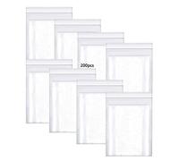 HVDHYY Sachets Plastiques Transparentes Lot de 200 Sachet Transparent 70mm x 100mm 160µ Petite Pochette Plastique 7cm x 10cm de Bijoux Alimentation Bonbons Biscuits