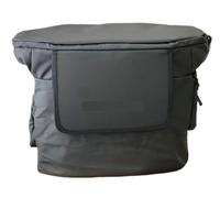 HVEJOU Sac Étanche Et Anti-poussière for EcoFlow Delta 2 Max, Compatible avec Les Centrales Électriques for Delta 2 Max Et for Delta Max(Black Bag)