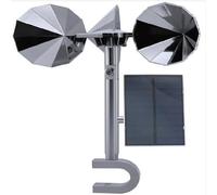 HvgeoQo 1 appareil réfléchissant pour oiseaux - Énergie solaire - Base en forme de U - Réflecteur pour oiseaux - Éloigne les pigeons et les moineaux - Pour une utilisation en extérieur - Bateaux