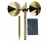 HvgeoQo 1 dispositif réfléchissant pour oiseaux - Buse de connexion à l'énergie solaire - Réflecteur d'oiseaux - Éloigne les pigeons, les pics et les moineaux - Pour une utilisation en extérieur