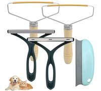 HVIHWI Lot de 5 outils de grattoir de tapis anti-peluches portable, brosse tapis, rouleau peluches pour enlever les poils d'animaux