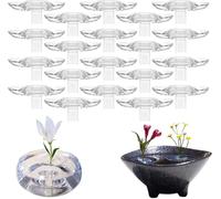 Hvjwfu 2025 Creative Floating Floral Arrangement Holder, Hydroponic Floating Flower Holder, Hydroponic Aquatic Plant Holder - Floral Arrangement Insert for Water Vase Home Decor Table