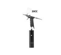 HVLP Kit de pulvérisation d'air sans fil avec pulvérisateur de type déclencheur par gravité pour maquette d'art, peinture corporelle, maquillage, ongles, tatouages, outils de gâteau (couleur : TM80S
